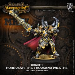 Horruskh, The Thousand WrathsOrgoth WarcasterWARMACHINE: MKIV  (Resin)