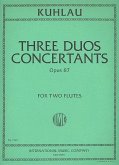 3 duos concertants op.87 for 2 flutes 3 duos concertants op.87 for 2 flutes