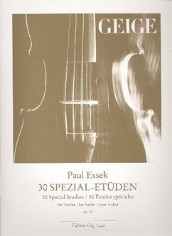 Cover 30 Spezial-Etüden in den ersten 5 Lagen op.30 für Violine