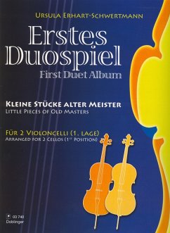 Cover Erstes Duospiel Kleine Stücke alter Meister für 2 Celli