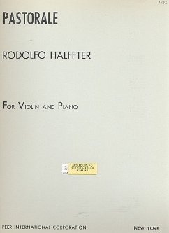 Cover Pastorale for violin and piano