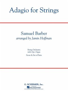 Samuel Barber, Adagio for Strings Streichorchester Partitur + Stimmen