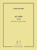 Au loin op.20 chant pour cor anglais et piano