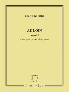 Au loin op.20 chant pour cor anglais et piano