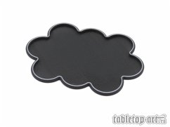 Cover Movement Tray - Rounded Edge - 32mm 10s Cloud - Black-Silver