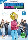Gemeinsam lernen & spielen Band 1 (+Online Audio) für Bläserklasse (Blasorchester) Klarinette Böhm-System