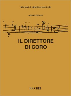 Cover A. Zecchi Il Direttore Di Coro Opera Theory