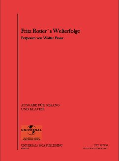 Fritz Rotter Fritz Rotter's Welterfolge Klavier zu 2 Händen