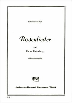 Cover Rosenlieder für Akkordeon (2 Akkordeons)