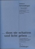 Dass sie schatten und licht geben für Bariton und Orchester Studienpartitur