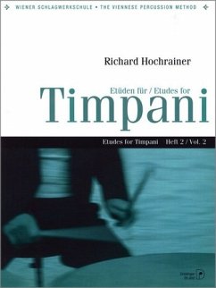 Cover Etüden für Timpani Band 2 für Pauken