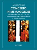 La primavera op.8,1 concerto mi maggiore per violino, archi e bc per flauto e piano