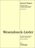 Wesendonck-Lieder für Sopran, 2 Violinen, 2 Violen und 2 Violoncelli Partitur und Stimmen