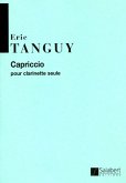 E. Tanguy Capriccio Pour Clarinette Seule Clarinet