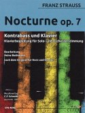 Nocturne Nr.7 für Kontrabass und Klavier (Klavierbegleitung für Solo- und Orchesterstimmung) Nocturne Nr.7 für Kontrabass und Klavier (Klavierbegleitung für Solo- und Orchesterstimmung)