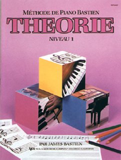 Cover Méthode de piano Bastien - théorie niveau 1 pour piano (frz)