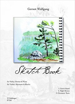 Sketch Book für Violine, Klarinette und Klavier Stimmen