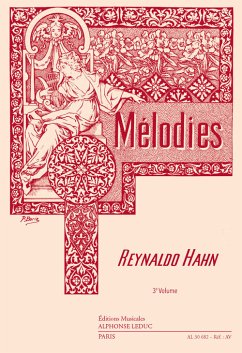 Cover Mélodies vol.3 pour chant et piano (fr)