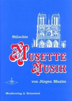 Cover Stilechte Musette-Musik Band 1 für Akkordeon leicht-mittel