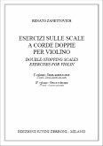 Renato Zanettovich, Esercizi Sulle Scale A Corde Doppie Per Violino Violin Partitur