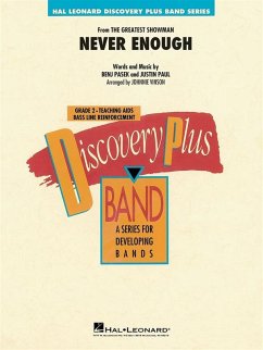 Cover Never Enough Concert Band/Harmonie Partitur + Stimmen