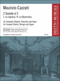 2 Sonate a 5 für Trompete (Violine), Streicher und Orgel Stimmensatz (Streicher 2-2-1-1-1)