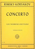 Concerto for trombone and piano Concerto for trombone and piano
