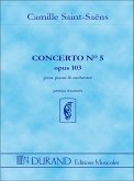 Concerto No.5 op.103 pour piano et orchestre partition de poche