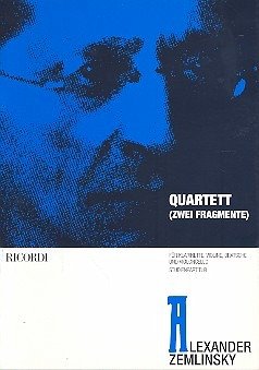 Quartett - 2 Fragmente für Klarinette, Violine, Viola und Violoncello Studienpartitur