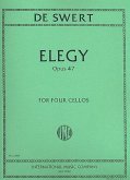 Elegy op.47 for 4 violoncellos 4 parts Elegy op.47 for 4 violoncellos 4 parts