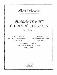 Cover 48 études-déchiffrages pour hautbois