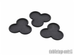 Cover Movement Tray - Rounded Edge - 25mm 3s Cloud - Black (3)