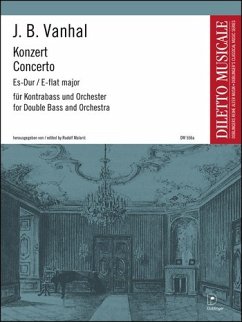 Cover Konzert Es-Dur für Kontrabaß und Orchester für Kontrabaß und Klavier