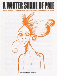 Cover A whiter Shade of Pale: Einzelausgabe piano/voice/guitar