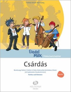 Cover Czardas für Streichorchester und Klavier Partitur und Stimmen (1-1-1-1-1-1)