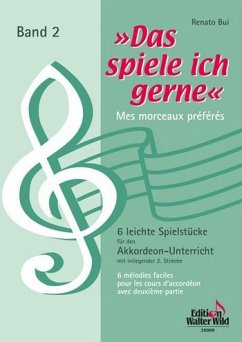 Cover Das spiele ich gerne Band 2 für Akkordeon (mit 2. Stimme)