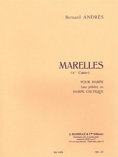 Cover Marelles vol.2 pour harpe sans pédales ou harpe celtique