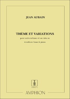 Aubain Theme + Variations Tuba Trombone O Tuba