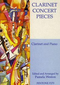 Cover Clarinet Concert Pieces