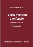 Paul Hindemith, Teoria Musicale E Solfeggio Partitur