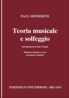 Paul Hindemith, Teoria Musicale E Solfeggio Partitur