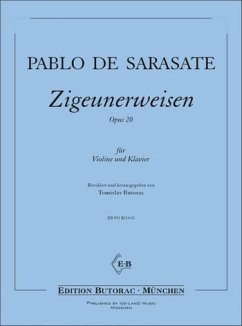 Zigeunerweisen op.20 für Violine und Klavier