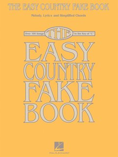Cover The Easy Country Fake Book