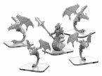 Stalkers and Draken Mystic  Monsterpocalypse Draken Armada Unit (metal)