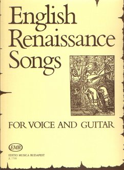 Cover Englische Renaissance-Lieder für Singstimme und Gitarre