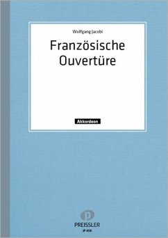 Cover Französische Ouvertüre für Akkordeon
