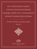 Leichte Renaissance-Musik für Gitarre
