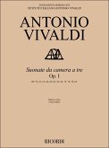 Antonio Vivaldi, Suonate da camera a tre op. I 2 Violins and Basso continuo Partitur + Stimmen