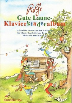 Cover Rolfs gute Laune-Klavierkinderalbum 14 bekannte Lieder für Klavier