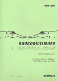 Krokodilslieder für mittlere Singstimme und Klavier (dt/en)